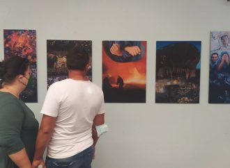 Εγκαινιάστηκε η έκθεση εικαστικών των Τάκη Βαρελά – Ιρφάν Ερτέλ