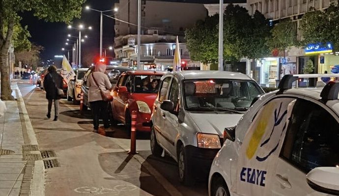 ΜΗΧΑΝΟΚΙΝΗΤΗ ΠΟΡΕΙΑ ΤΗΣ ΕΠΙΤΡΟΠΗΣ ΕΙΡΗΝΗΣ ΧΑΝΙΩΝ Θέλουμε τη Σούδα λιμάνι των λαών και όχι ορμητήριο των ιμπεριαλιστών!