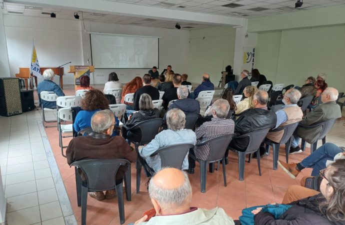 Επιτροπή Ειρήνης Δάφνης – Υμηττού: Με μεγάλη επιτυχία η εκδήλωση