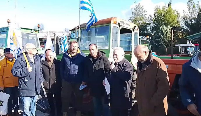Μπλόκο Νίκαιας: Στο πλευρό των αγροτών αντιπροσωπεία της ΕΕΔΥΕ